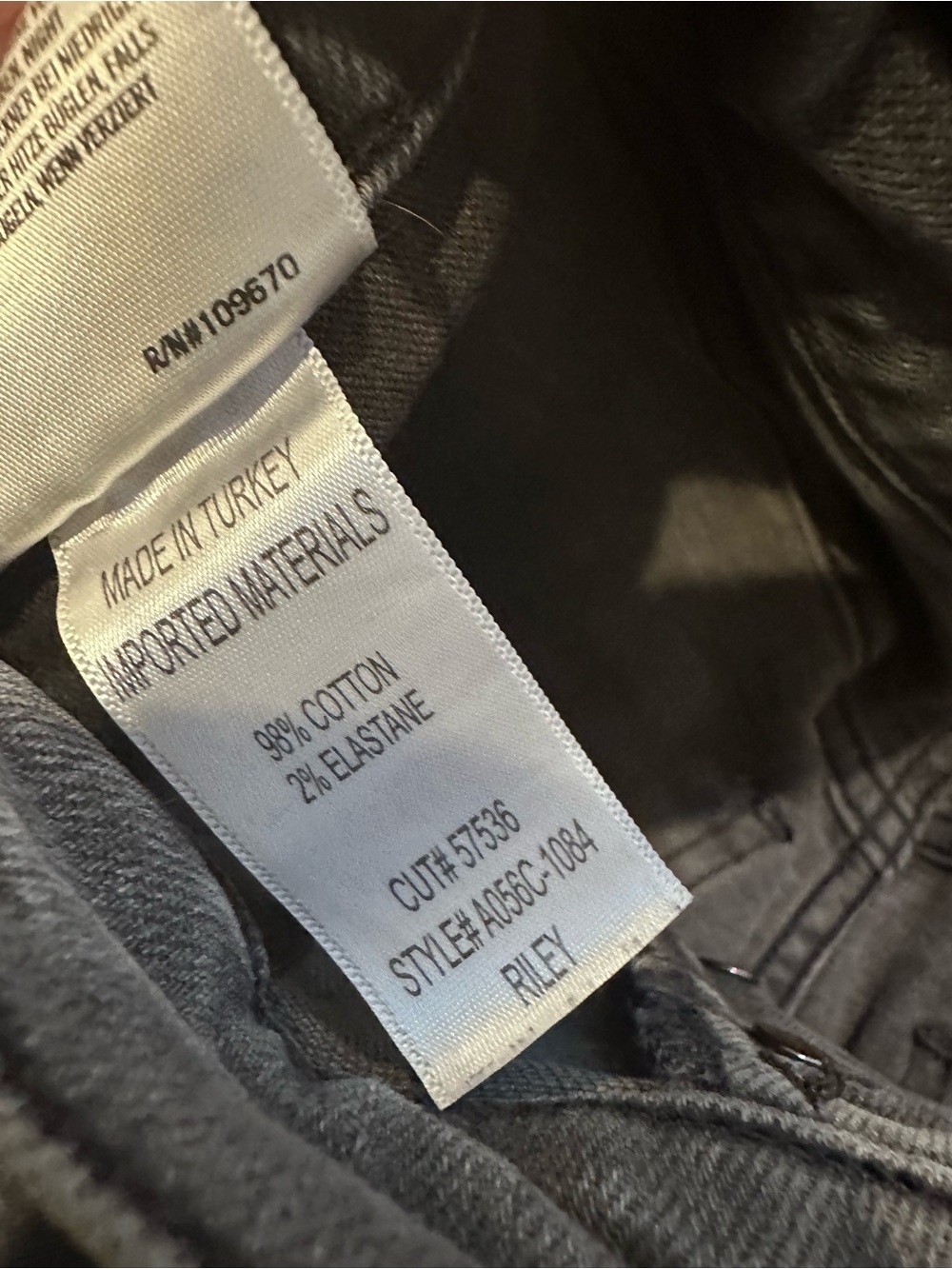 Agolde Riley Jeans women’s size 27 - Picture 4 of 8